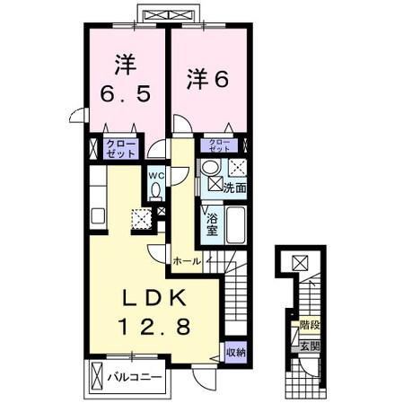 プリートアルバⅡの物件間取画像